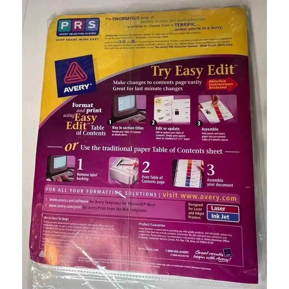 NWT Bundle of Avery Office Supplies